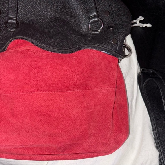 Hammitt Black Leather Large Tote Bag with Matching Wallet - Picture 6 of 15